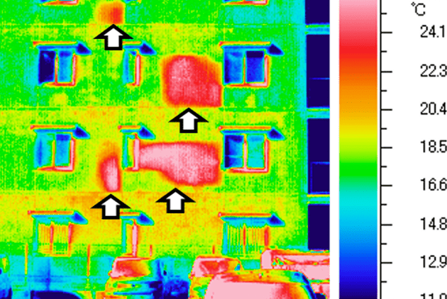 赤外線外壁調査