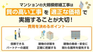 マンション大規模修繕の費用はいくら？工事費用のポイントを解説